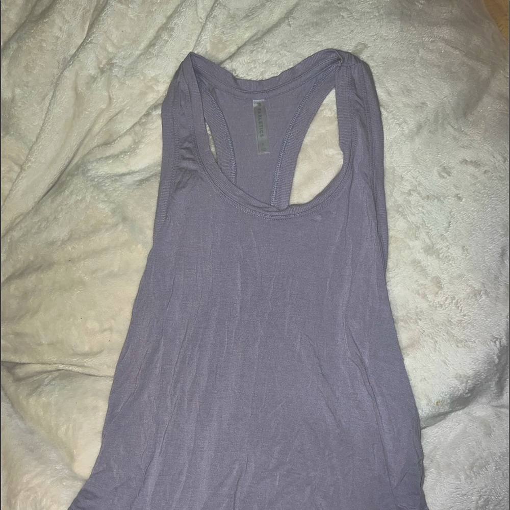 FABLETICS purple muscle tank
